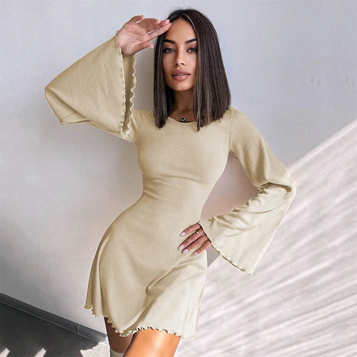 Sexy Dresses Nightclub Mini Short Party Dress Women Back Bandage O