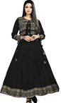 Women Ethnic Dress Black Dress (SIZE XL)